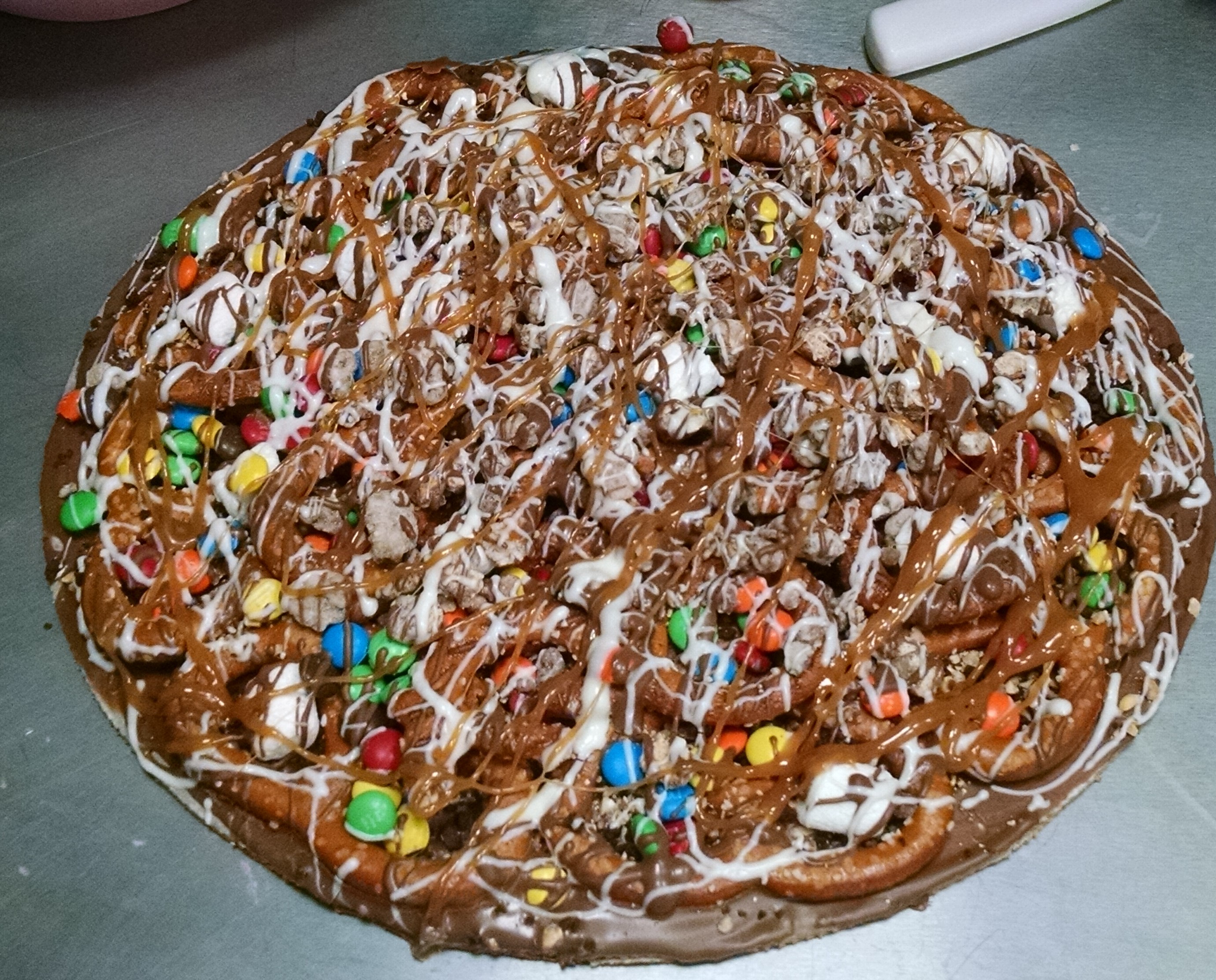 Chocolate Pretzel Pizza Hope's Land Of Candy